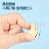 得力（deli）橡皮擦4B 適用活動鉛筆 12塊大號裝 中考高考學生學習用品 黃色 考試美術繪圖橡皮開學文具 曬單實拍圖