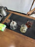 憶壺茶公道杯玻璃月牙過濾綠茶專用茶具配件玻璃分茶器帶茶漏泡茶壺 曬單實拍圖
