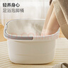 五月花泡腳桶加深21cm手提足浴桶養(yǎng)生家用便攜按摩免安裝不漏電 曬單實拍圖
