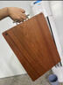 整木砧板實(shí)木花梨木菜板案板雙面水果砧板廚房切菜板專(zhuān)用 花梨木雙面整塊砧板50*35*3 曬單實(shí)拍圖