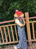 德瑪納【小性感“妲己”裙】夏季假日風(fēng)小碎花吊帶包臀收腰女式連衣裙 曬單實(shí)拍圖