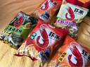 四洲蝦條解饞小零食休閑食品小吃辦公室蝦味條零食解悶80克*6包 曬單實(shí)拍圖