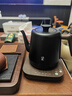 鳴盞燒水壺泡茶 電熱水壺功夫茶壺電茶爐 茶藝師專(zhuān)用電茶壺 智能恒溫茶具磨砂MZ152A黑色 曬單實(shí)拍圖