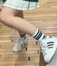 阿迪達(dá)斯adidas三葉草貝殼頭SUPERSTARII男女休閑鞋 IH8659 42碼 曬單實(shí)拍圖