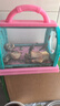 戶外探索兒童昆蟲收集器小學(xué)生幼兒園捕蟲玩具蝴蝶撈魚網(wǎng)籠觀察盒 大號觀察籠咖色+網(wǎng)兜+鑷子 曬單實拍圖