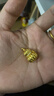萃華足金999南瓜葫蘆吊墜黃金首飾送禮紀(jì)念日送女友老婆生日禮物 南瓜葫蘆吊墜約11.2g 曬單實拍圖