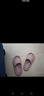 朦朦兔流氓兔漏水拖鞋女夏季洗澡浴室防滑不臭腳速干居家室內eva涼拖鞋 粉色 36-37 適合35-36腳穿 曬單實(shí)拍圖