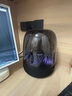 哈曼卡頓（Harman/Kardon）琉璃4代 360度環(huán)繞立體聲 菱形氛圍燈效 下沉式低音炮 桌面藍(lán)牙音箱 Aura Studio4黑色 曬單實(shí)拍圖