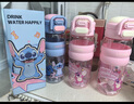迪士尼（Disney）水杯大容量兒童運動水壺高顏值雙飲杯小學(xué)生上學(xué)專用喝水杯 曬單實拍圖