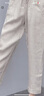 艾珠兒休閑褲女棉麻套裝女2025春夏裝新款上衣九分褲亞麻兩件套套裝褲子 圖片色 XXL 曬單實(shí)拍圖
