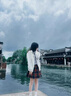 迪伽達(dá)美式潮牌簡(jiǎn)約原宿風(fēng)翻領(lǐng)夾克男女oversize休閑情侶百搭外套男 SSQFS-651杏色 XL 曬單實(shí)拍圖