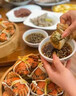 【活蟹】陽澄小斌大閘蟹 鮮活特大螃蟹 公蟹母蟹海鮮水產(chǎn)生鮮禮盒 公4.0-4.3兩母3.0-3.3兩 4對8只 曬單實拍圖