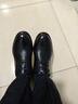 海瀾之家HLA皮鞋男英倫頭層牛皮鞋子男士正裝商務(wù)休閑鞋男 T342黑色40 曬單實(shí)拍圖