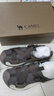 駱駝（CAMEL）戶外休閑魔術(shù)貼包頭洞洞沙灘運(yùn)動涼鞋男 G14M076677 非酶棕 42 曬單實(shí)拍圖