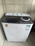 小鴨牌洗衣機(jī)半自動雙桶雙缸家用大容量小型租房宿舍波輪脫水甩干兩用雙杠省電老式強(qiáng)動力易操作以舊換新 8.5公斤【洗5.5+脫3.0｜強(qiáng)勁電機(jī)全國聯(lián)?！?曬單實(shí)拍圖