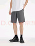 太平鳥(niǎo)男裝休閑褲短褲夏季寬松休閑運動(dòng) 灰色第一批（修身） 37  曬單實(shí)拍圖