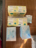 全棉時代嬰兒棉柔巾純棉洗臉巾寶寶一次性擦臉巾干濕兩用巾洗面巾 80抽 12包 曬單實拍圖