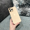圖璐璐【自帶鏡頭膜】適用蘋果16/15Promax手機殼iPhone14pro全包防摔13PM男超薄磨砂plus新款散熱保護套 【沙漠金】超薄-散熱-防指紋 蘋果16Promax【自帶鏡頭膜】 曬單實拍圖