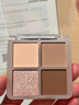 稚優(yōu)泉四色眼影01早八拿鐵盤(pán)新款透閃珠光亮片大地色母親節禮物送媽媽 曬單實(shí)拍圖
