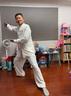 雪茜曼2025新款高端太極服女八段錦太極拳練功服武術(shù)表演比賽中式套裝男 曬單實(shí)拍圖