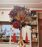 非遺纏花新娘結婚團扇中式高端婚禮重工DIY材料包秀禾喜扇閨蜜 喜扇+實(shí)木扇架 材料包 曬單實(shí)拍圖
