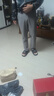 皮爾卡丹100%純亞麻褲男士商務(wù)休閑褲2025年新款夏季薄款寬松直筒亞麻褲子 深灰色【100%純亞麻】 38 曬單實(shí)拍圖