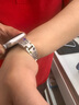 炫戴（XUANDAI）適用iwatch s10表帶彩鉆狗狗蘋(píng)果手表s11手鐲s9/s8/s7/s6金屬apple watch se表帶小眾高級女款腕帶 星光【細版】小狗彩鉆·手鐲式表帶 38/40/4 曬單實(shí)拍圖