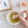 烹大咖陶瓷寶寶輔食研磨碗嬰兒碾磨器磨米糊碗配研磨棒家用手動(dòng)研磨工具 大號(hào)研磨碗+研磨棒 曬單實(shí)拍圖