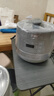 美的（Midea）【國家補貼】0涂層精鋼厚釜電壓力鍋5L雙膽全自動(dòng)智能預約家用煲湯煮飯電飯煲C5856G高壓鍋4-6人 曬單實(shí)拍圖