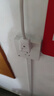正泰（CHNT）漏電保護插座 大功率電器家用五孔插座86型暗裝開(kāi)關(guān)插座面板 【大功率】五孔16A 白 曬單實(shí)拍圖