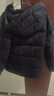 坦博爾羽絨服男短款連帽運(yùn)動(dòng)戶外保暖外套厚530337D 黑色 170  曬單實(shí)拍圖