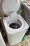 美的（Midea）迷你洗衣機 MB30VH36E 3KG嬰兒小型兒童內衣洗衣機 全自動(dòng)波輪 高溫煮洗 除菌除螨宿舍 以舊換新 曬單實(shí)拍圖