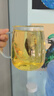 物生物（RELEA）茶杯男女茶水分離杯玻璃杯水杯辦公泡茶杯子耐高溫花茶杯七夕禮物 曬單實拍圖