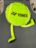 YONEX尤尼克斯尤尼克斯羽毛球周邊用品抱枕公仔多功能抱枕 AC093CR 黃綠色 曬單實(shí)拍圖