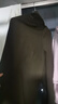 佐丹奴褲子女壓褶高腰闊腿褲松緊腰寬松慵懶松弛感長(cháng)褲女13415236 66黑色 M 曬單實(shí)拍圖