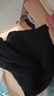 森馬（Semir）森馬美利奴純色羊毛衫女24冬新款半高領(lǐng)打底衫可機(jī)洗109724107001 曬單實(shí)拍圖