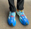 adidas 自由人FREEHIKER SL+ GORE-TEX超輕緩震徒步鞋阿迪達(dá)斯 空軍藍(lán)/白色金屬/融合藍(lán)  41 曬單實(shí)拍圖