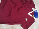 真維斯（Jeanswest）撞色polo領(lǐng)短袖T恤女夏季2025新款小清新翻領(lǐng)體恤正肩上衣 曬單實(shí)拍圖