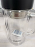 蘇泊爾雙層玻璃杯男家用商務(wù)辦公泡茶杯子過(guò)濾車(chē)載水杯570mL.行硯黑 曬單實(shí)拍圖