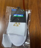 YONEX尤尼克斯羽毛球襪子棉襪兒童男女童中筒襪加厚毛巾底專(zhuān)業(yè)運動(dòng)襪yy 【中筒】345024BCR 白色 曬單實(shí)拍圖