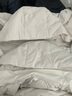 AN ODE TO沙漏腰運(yùn)動羽絨服女修身顯瘦可拆卸帽防風(fēng)防寒保暖鴨絨輕便不臃腫 極簡白單羽絨服 2XL 125-150（卡碼拍大） 曬單實(shí)拍圖