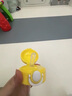 WOIBABY適配貝親直飲吸管奶瓶配件學(xué)飲吸管水杯蓋寬口徑手柄三代通用 黃色（12個(gè)月+）吸管彈力杯蓋+手提繩 曬單實(shí)拍圖