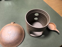山頭林村老巖泥手工粗陶烤茶爐家用蠟燭溫茶爐陶瓷茶葉提香器烘焙爐 曬單實(shí)拍圖
