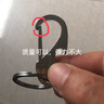 博友（BO YOU）304加厚不銹鋼鑰匙扣汽車鑰匙鏈掛鉤掛件鎖匙扣男士高檔鑰匙圈環(huán) 橢圓款A(yù)5957【可開(kāi)瓶】 曬單實(shí)拍圖