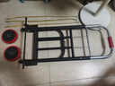 霓峰手拉車(chē)折疊搬運家用神器拖車(chē)買(mǎi)菜購物拉貨手推車(chē)便攜行李小拉桿車(chē) 大號32pu輪7梁加粗加固-承重240 曬單實(shí)拍圖