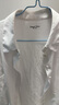DEGRE ZERO襯衫女士140支商務(wù)長(cháng)袖襯衫白色通勤襯衣免燙抗皺女 白色尖領(lǐng)修身版 【體感免燙】 M （體重95-105） 曬單實(shí)拍圖