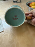 松發(fā)瓷器陶瓷杯子家用辦公室咖啡杯水杯女生大容量情侶馬克杯 綠色 曬單實(shí)拍圖