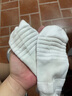 安德瑪（Under Armour）襪子夏季【3雙】籃羽毛球運動襪男女跑步中筒薄款防臭毛巾短棉襪 曬單實拍圖