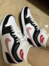 耐克（NIKE）Jordan官方耐克喬丹AJ1板鞋男運動(dòng)鞋夏季低幫緩震輕便抓地553558 165白/銹粉/黑 41 曬單實(shí)拍圖