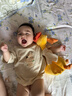 babycare復讀鴨毛絨玩具嬰兒學(xué)說(shuō)話(huà)寶寶娃娃玩偶安撫公仔生日兒童節禮物 曬單實(shí)拍圖
